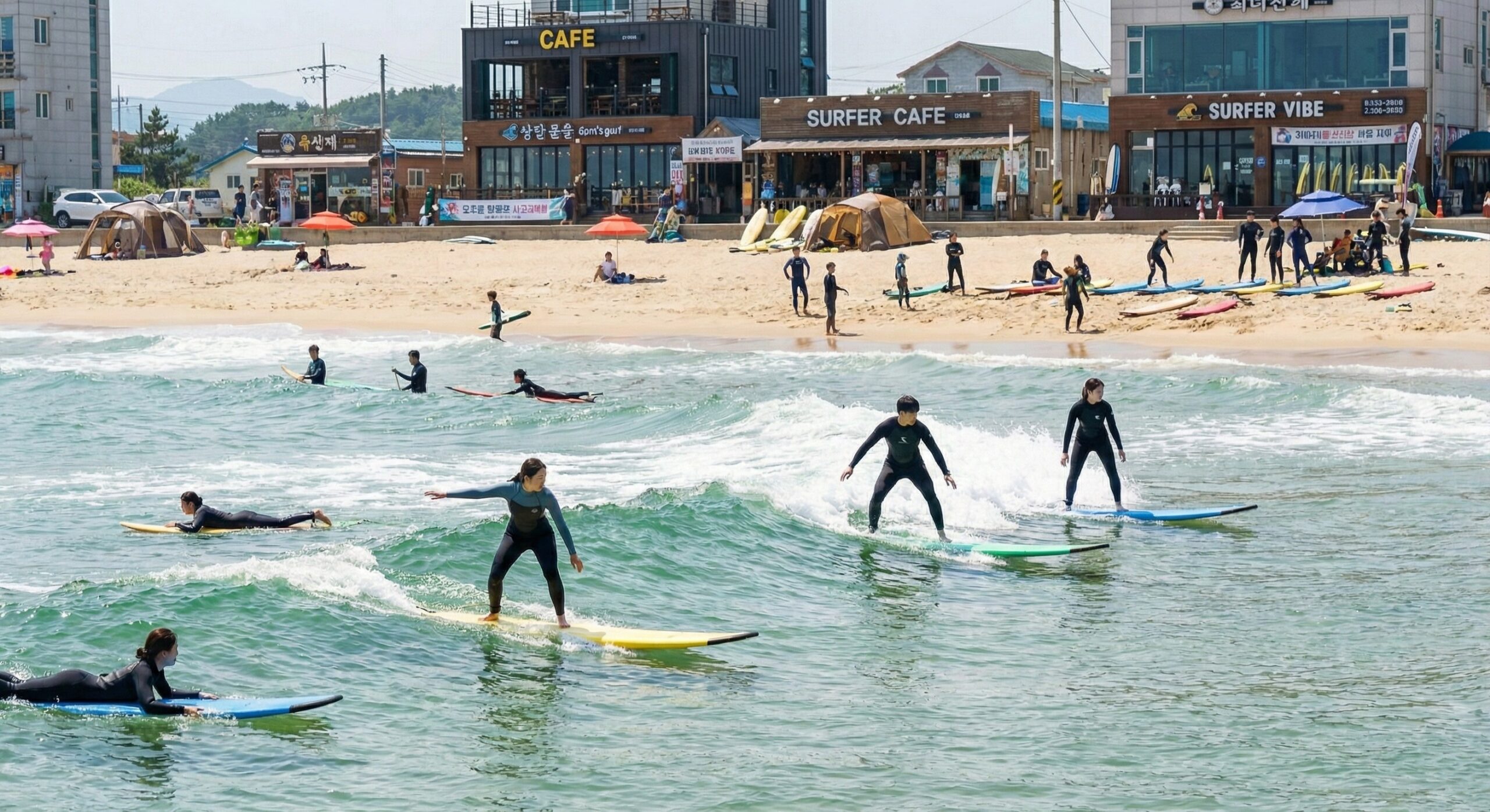 죽도해변 (Jukdo Beach)